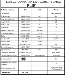 PLIE | Pavimento in pvc per la danza
