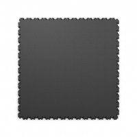 Tile HD XL | Sp. 4 mm. in PVC con incastri - Colore grafite